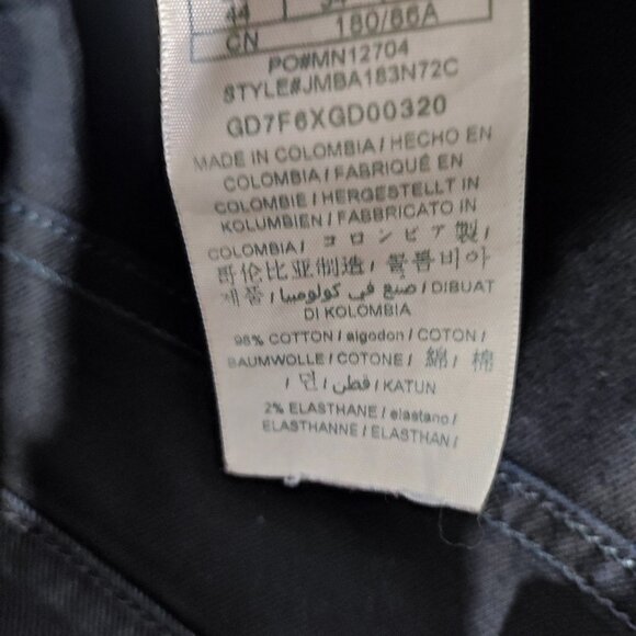 Guess Jeans Vermont Slim fit men's size 34 X 34 black straight leg - Picture 9 of 15